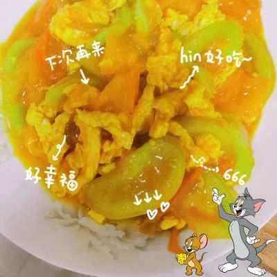 卵とトマトのサラダの作り方：6