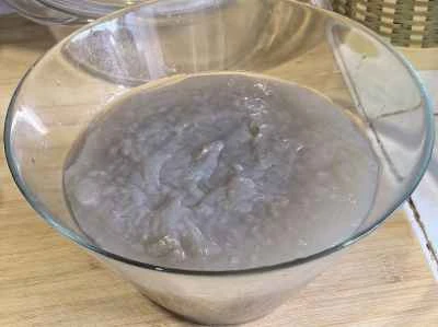 武威寨の緑豆ゼリー炒めの作り方：1