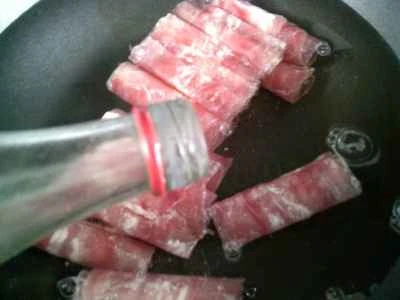 牛肉と乾燥豆腐とピーマンの炒め物の作り方：3