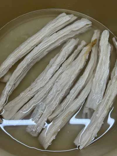 キャベツと豆腐の煮込みの作り方：1