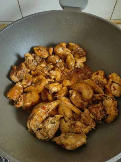 鶏肉とジャガイモの煮込みの作り方：7