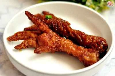 虎皮鶏足（揚げない）の作り方：9