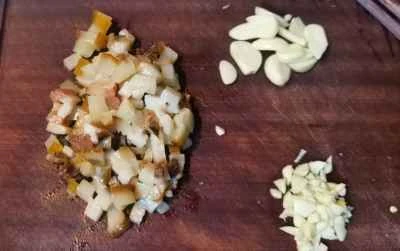 豚肉とインゲンの炒め物の作り方：1