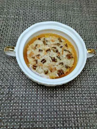 モレル茸入り蒸しミートローフのレシピ