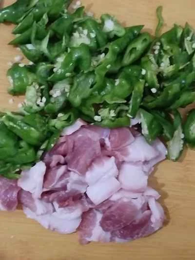 ナスとピーマンの炒め物の作り方：3