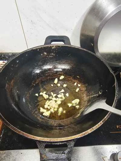 赤アマランサスの炒め方：5