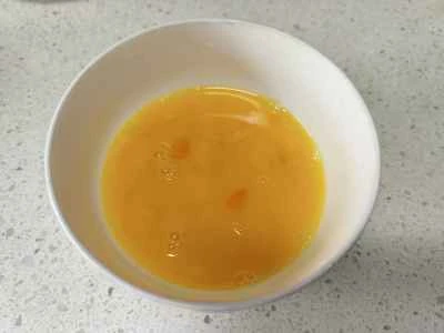 さつまいもの茎と卵の炒め物の作り方：4