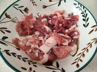 赤唐辛子入り豚肉炒めの作り方：3