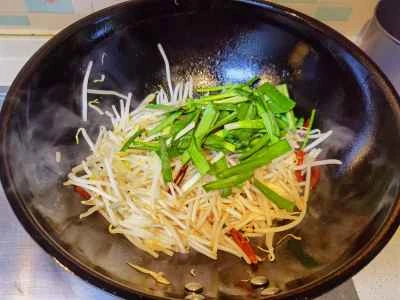 もやし炒めの作り方：3