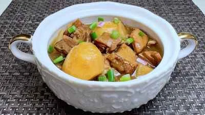 ラム肉とジャガイモの煮込みの作り方：13