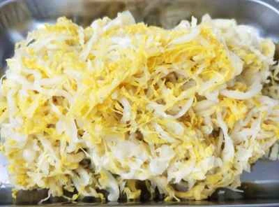 漬物キャベツ入りライスヌードル炒めの作り方：2