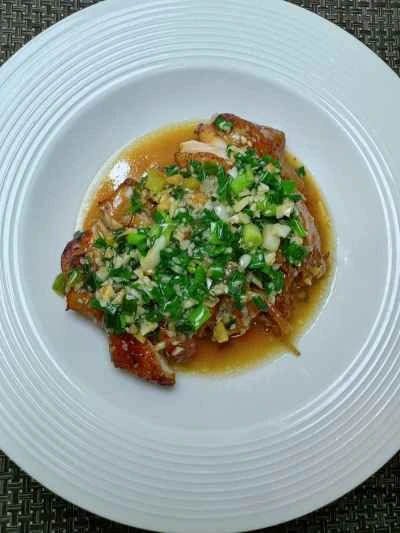 塩ネギ鶏もも肉の作り方：16