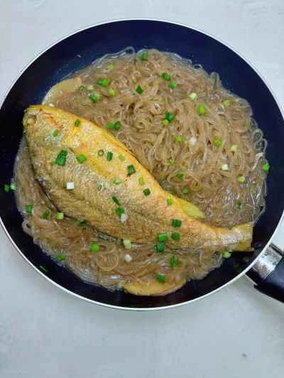 春雨入りの黄ニベの煮込みの作り方：9