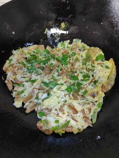 ピーマンと切り干し大根の卵炒めの作り方：12