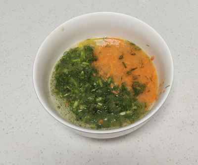 ニンジンとフェンネルの卵炒めの作り方：3