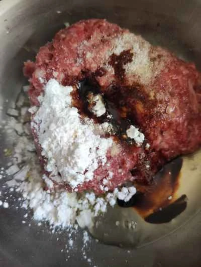 蒸しビーフパティのレシピ手順：5