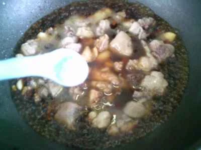 ロブスターのしっぽ入り鶏肉の煮込みの作り方：8