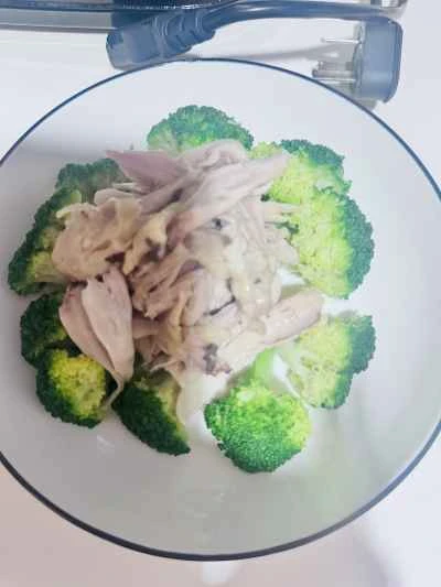 生姜とネギ入り細切りチキンの作り方：9