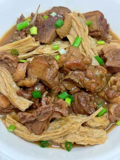 乾燥豆腐入り鴨肉の煮込みの作り方：14