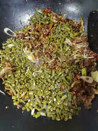 鶏砂肝とインゲンのピクルスのスパイシー炒めの作り方：8