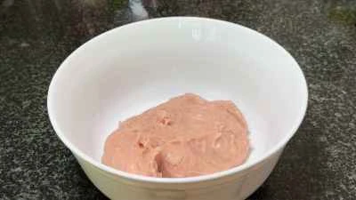 海藻、エビペースト、肉パテの作り方：3