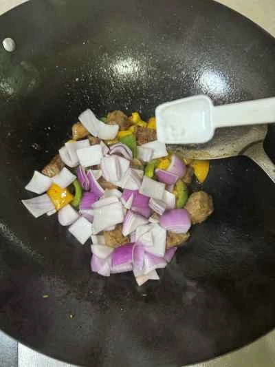 黒胡椒ビーフキューブのレシピ手順：10