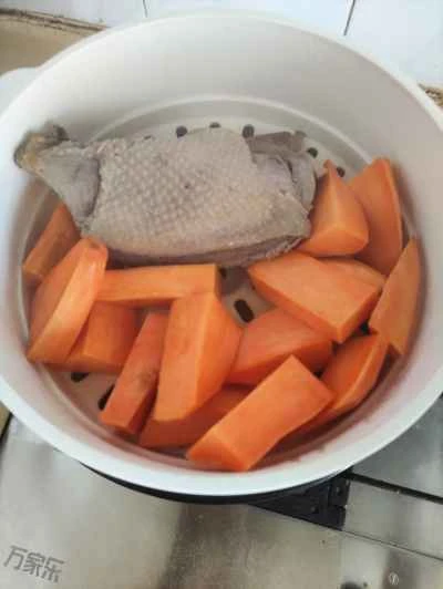 サツマイモと鴨の胸肉の作り方：4