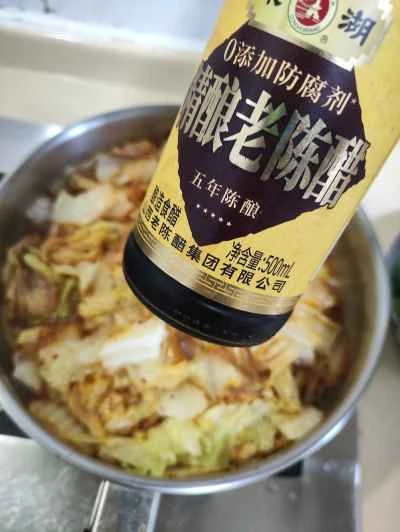 酸辣キャベツの作り方：4