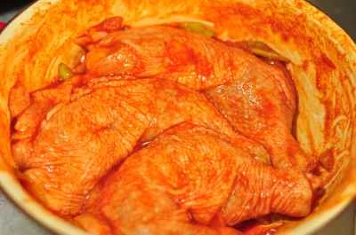 クリスピーローストチキンレッグのレシピ手順：2