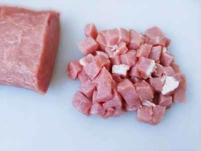 パイナップル入り酢豚のレシピ手順：3