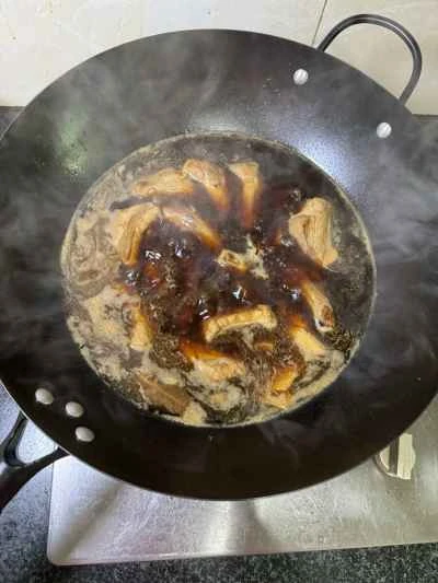 米麺入り豚スペアリブの煮込みの作り方：8