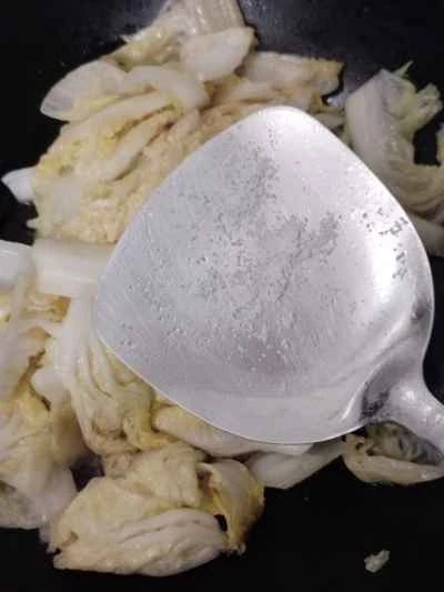 ベビーチンゲン菜の炒め物レシピの手順:6