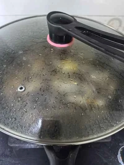 マスタードグリーンの塩漬け牛テール煮込みの作り方：6