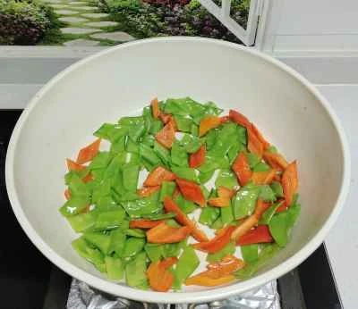 野菜入りスクランブルエッグの作り方：6