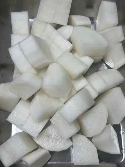 大根と鴨肉の煮込みの作り方：3