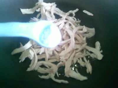 鶏胸肉と千切りキャベツの炒め物の作り方：8