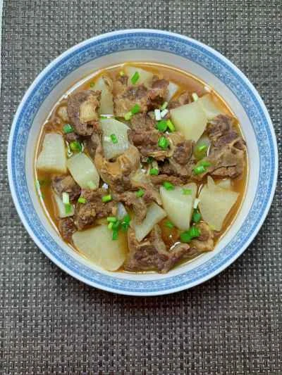 大根入りサテ牛ブリスケットの作り方：15