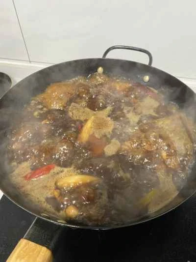 陝西省官中風煮込み豚スペアリブの作り方：10