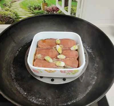 蒸し鮭のレシピ手順：3