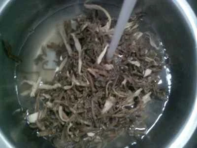 干しタケノコ入り豚バラ肉の煮込みの作り方：3