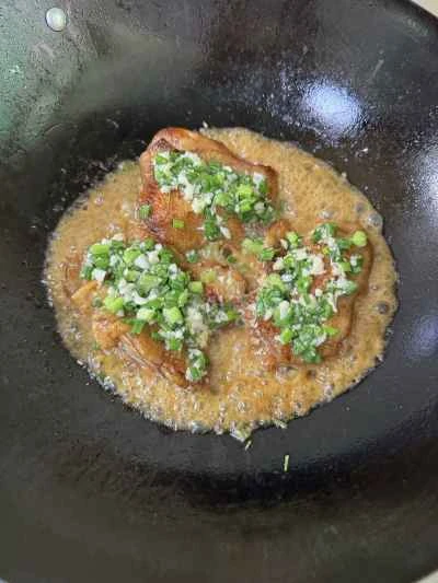 塩ネギ鶏もも肉の作り方：13