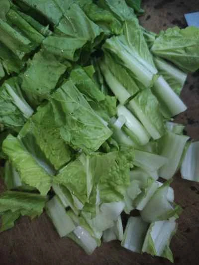 ニンニク風味キャベツの作り方：2