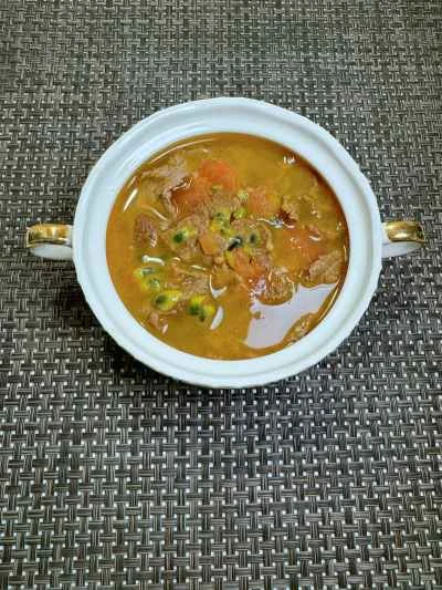 パッションフルーツビーフのレシピ手順：11