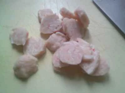 ロブスターテールボール、レタス、豆腐の炒め物の作り方：5