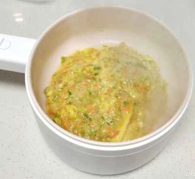 ピーマンとニンジンの卵炒めの作り方：7