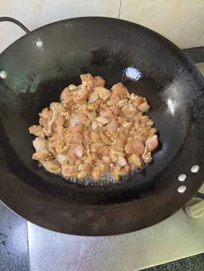 鶏もも肉と玉ねぎの炒め物の作り方：5