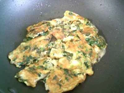 ほうれん草オムレツのレシピ手順：10