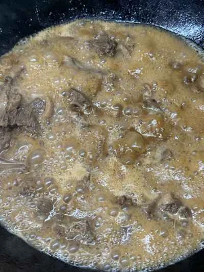 乾燥豆腐入り鴨肉の煮込みの作り方：11