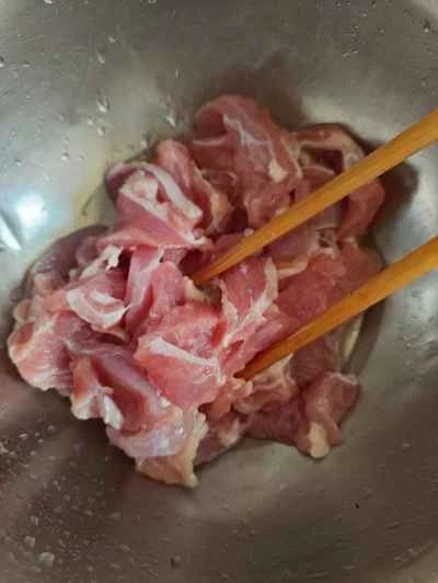 豚肉と八宝野菜の炒め物の作り方：3