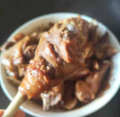 鶏肉と生姜と栗のレシピ